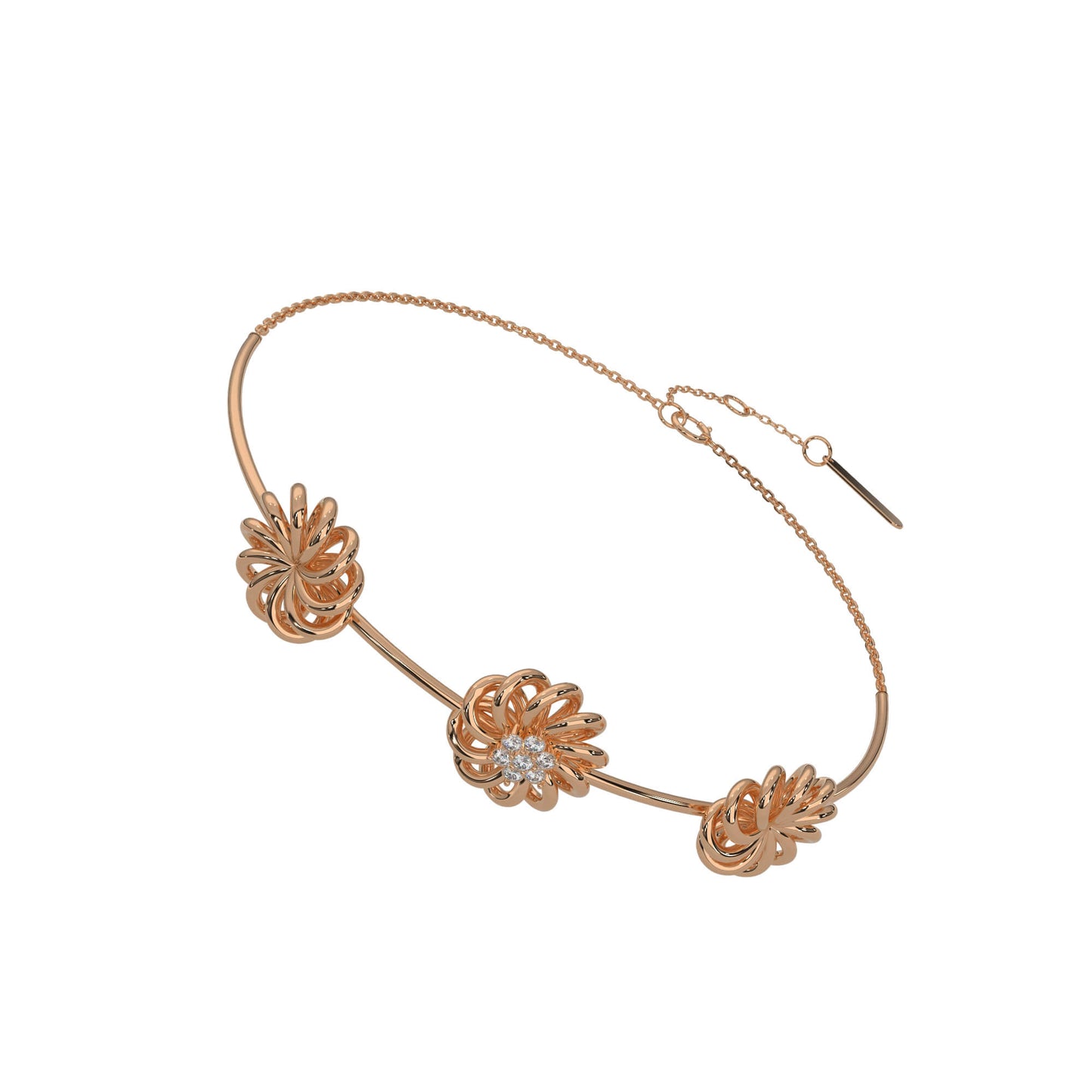 Dazzling Dreams Chain Bracelet 18K