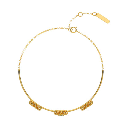 Dazzling Dreams Chain Bracelet 18K