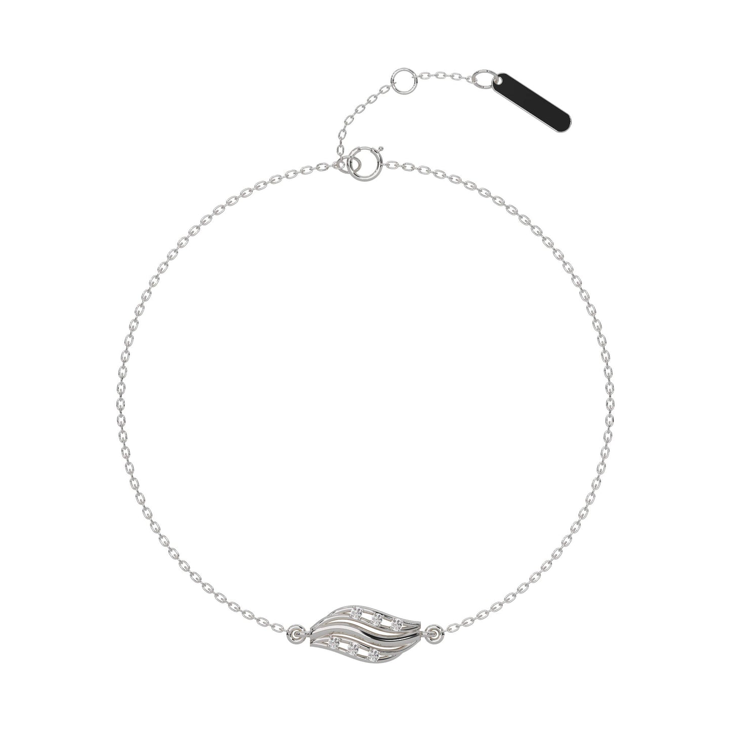 Sparkling Sands Chain Bracelet 18K