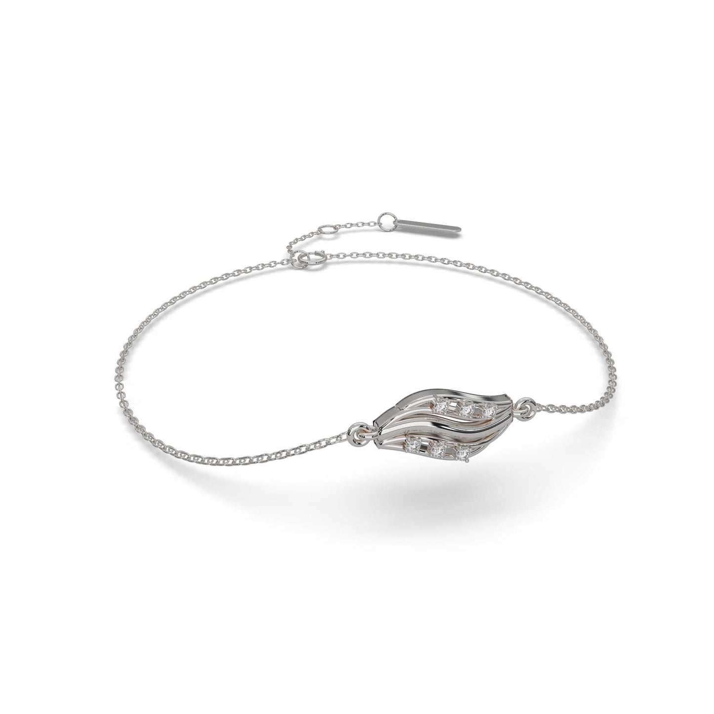 Sparkling Sands Chain Bracelet 18K