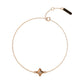 Brilliant Blossom Diamond Chain Bracelet