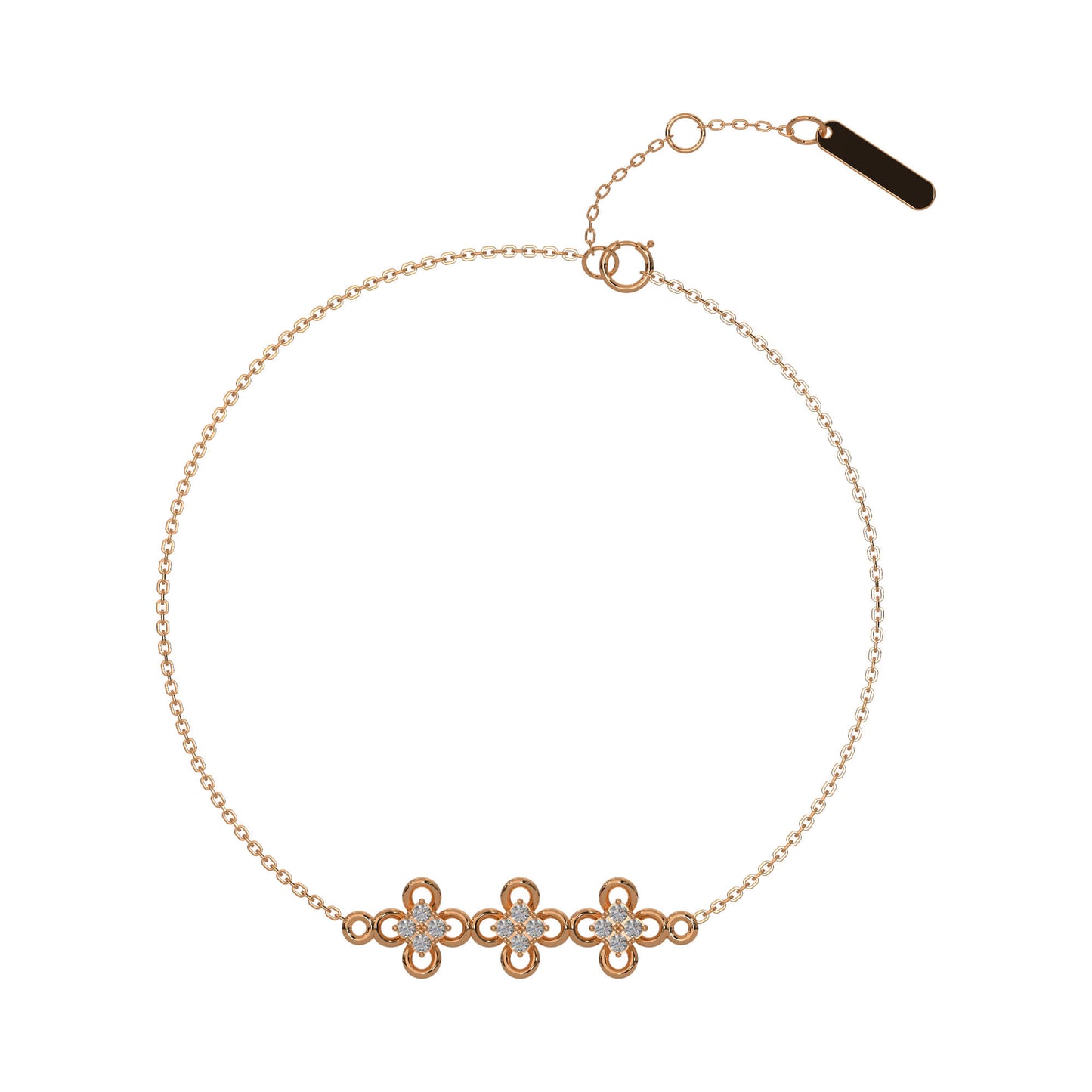 Scintillating Seas Diamond Bracelet