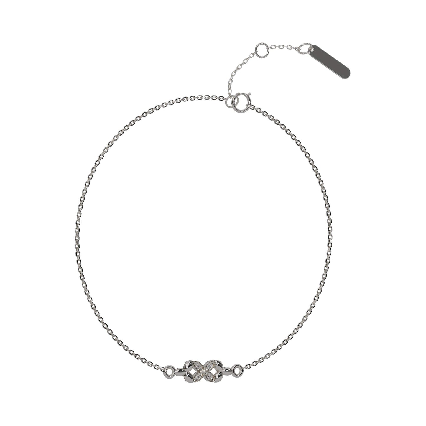 Radiant Rhapsody Chain Bracelet 18K