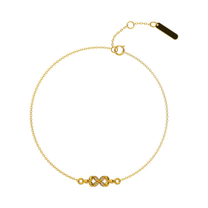 Radiant Rhapsody Chain Bracelet 18K