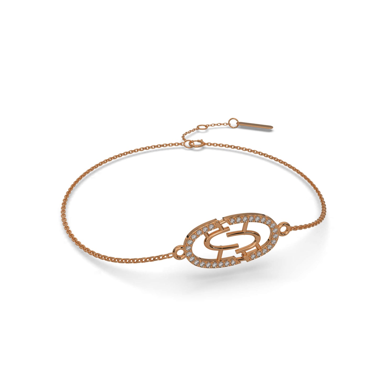 Lustrous Legacy Diamond Chain Bracelet 18K