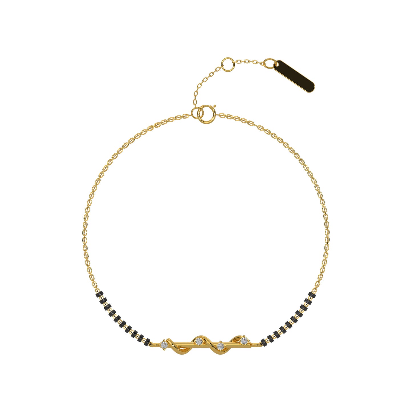 Ethereal Enchantment Diamond Bracelet 18K
