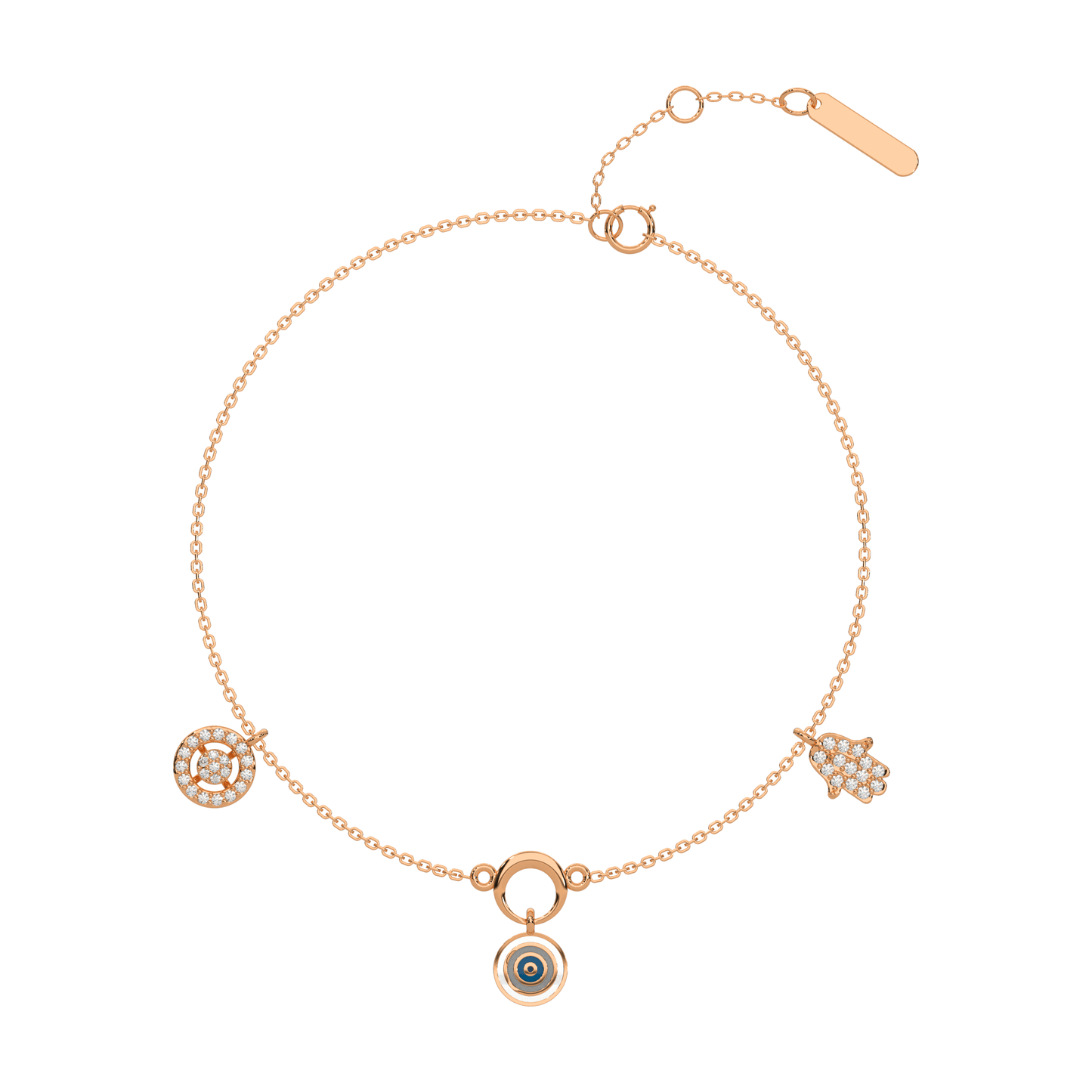 Sparkling Serenity Chain Bracelet