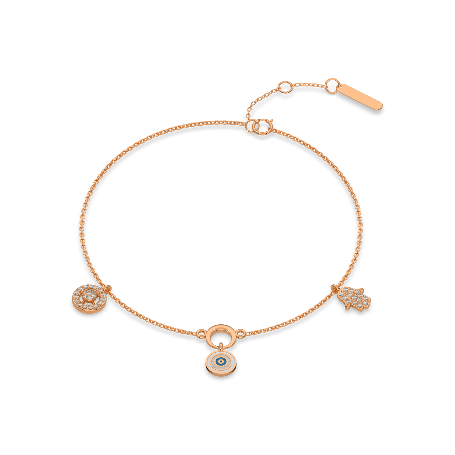 Sparkling Serenity Chain Bracelet