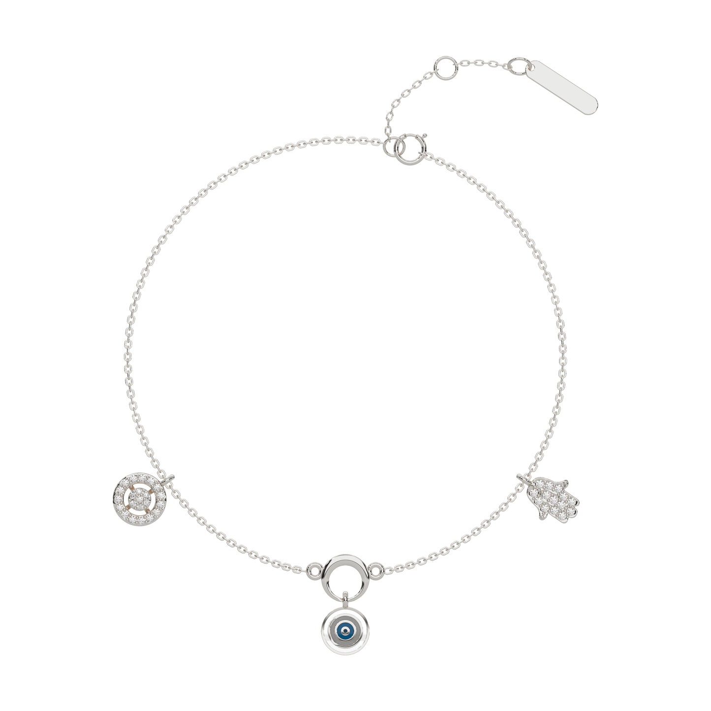 Sparkling Serenity Chain Bracelet