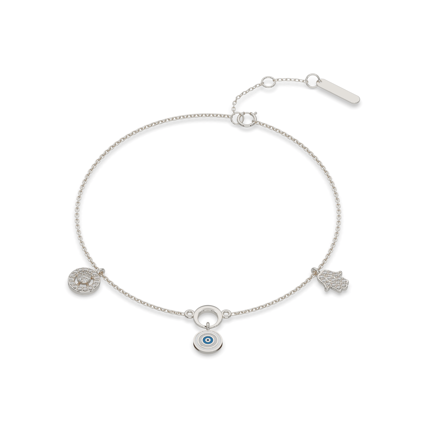 Sparkling Serenity Chain Bracelet