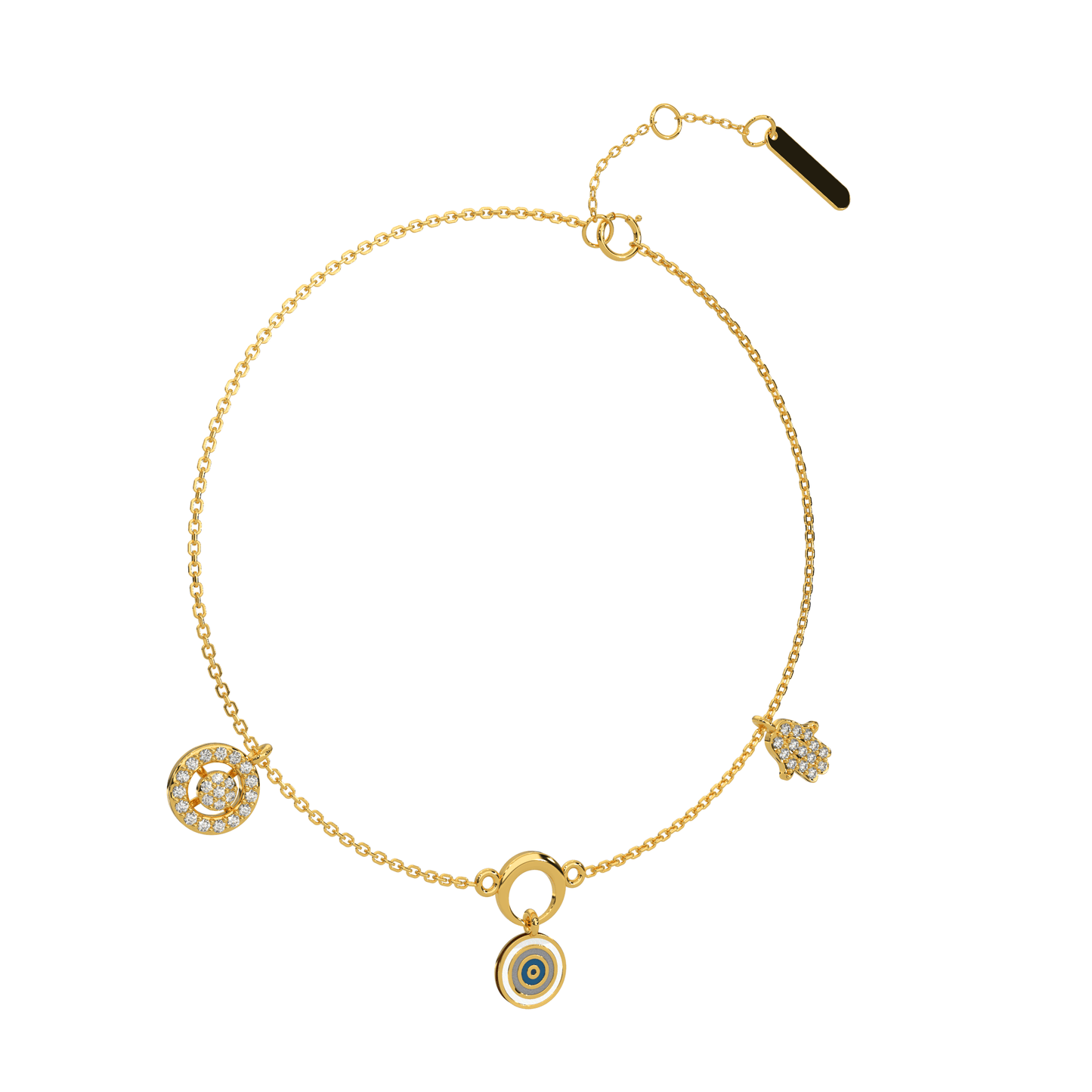 Sparkling Serenity Chain Bracelet