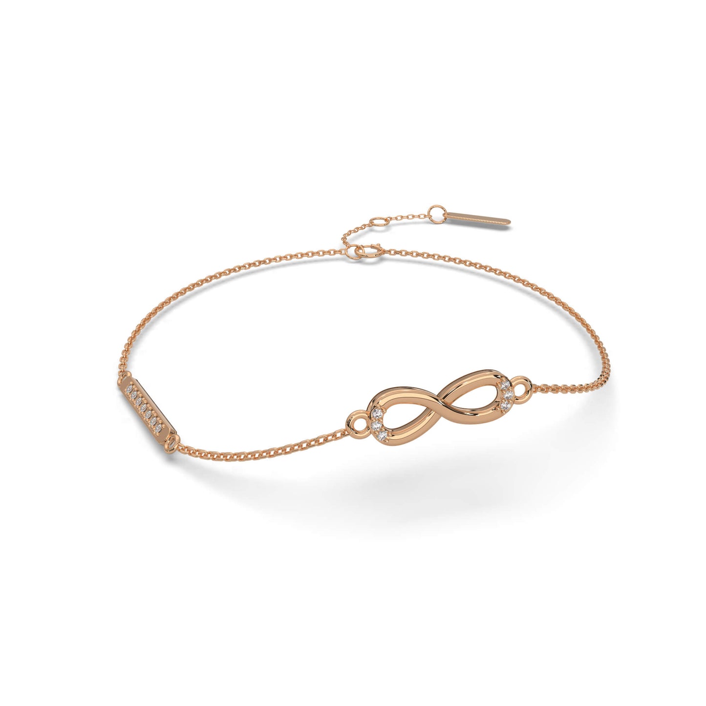 Bedazzling Brilliance Chain Bracelet