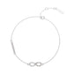 Bedazzling Brilliance Chain Bracelet