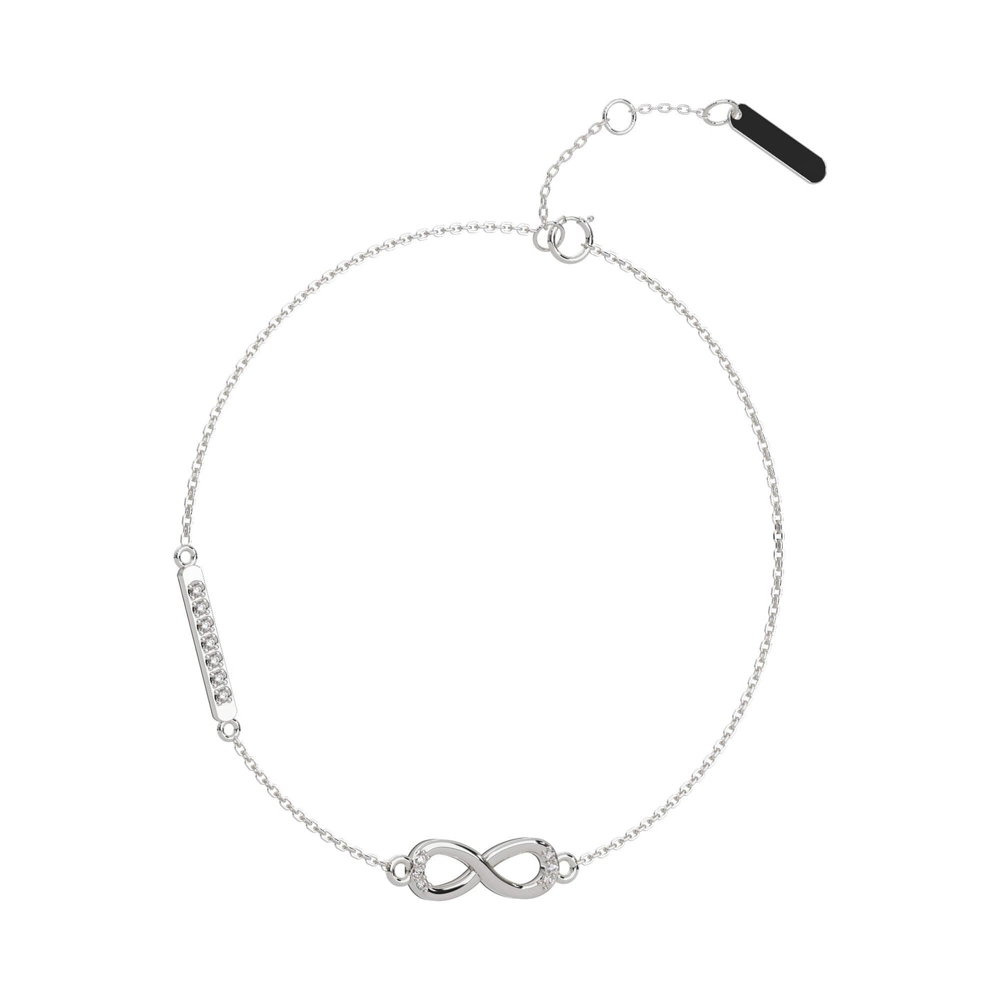 Bedazzling Brilliance Chain Bracelet