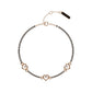 Dazzling Dusk Diamond Chain Bracelet 18K