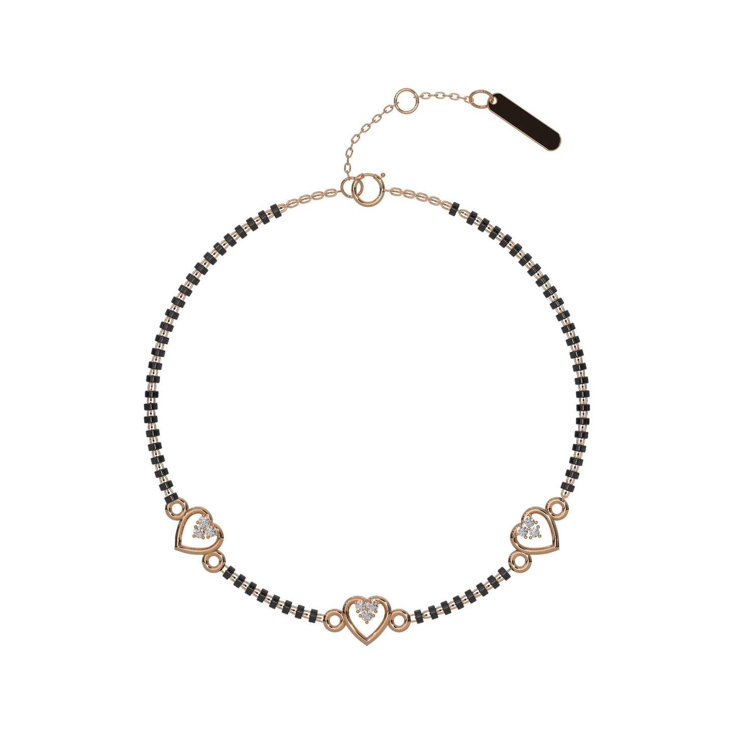 Dazzling Dusk Diamond Chain Bracelet 18K