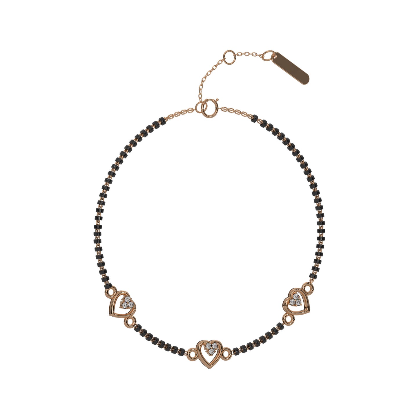 Dazzling Dusk Diamond Chain Bracelet 18K