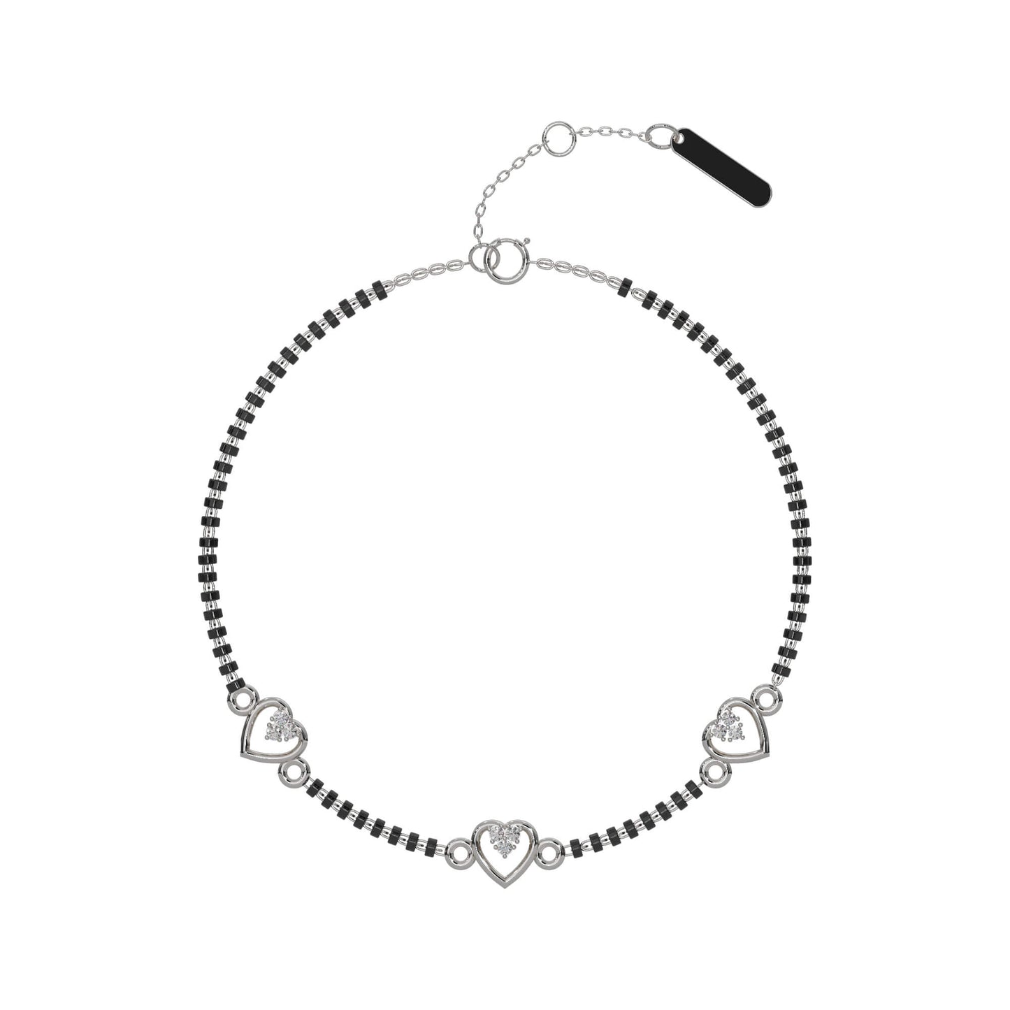 Dazzling Dusk Diamond Chain Bracelet 18K