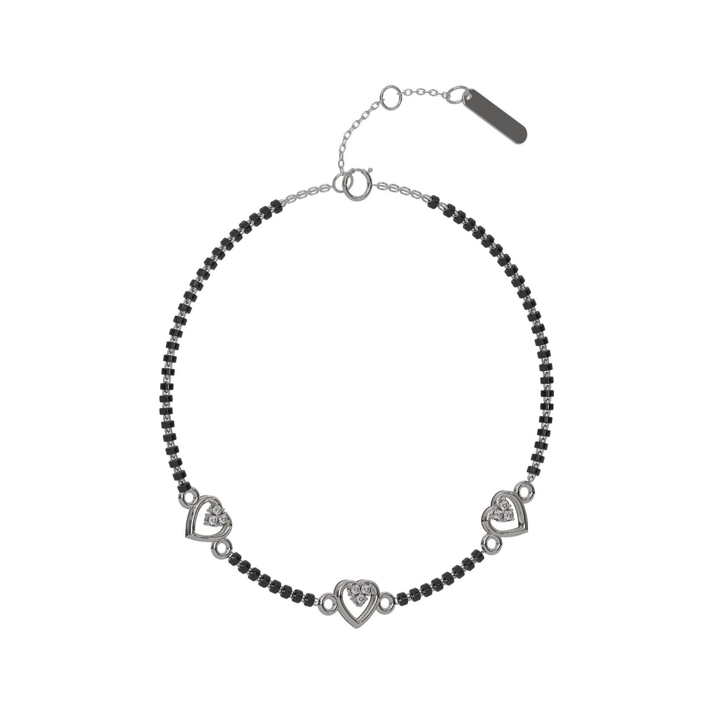 Dazzling Dusk Diamond Chain Bracelet 18K