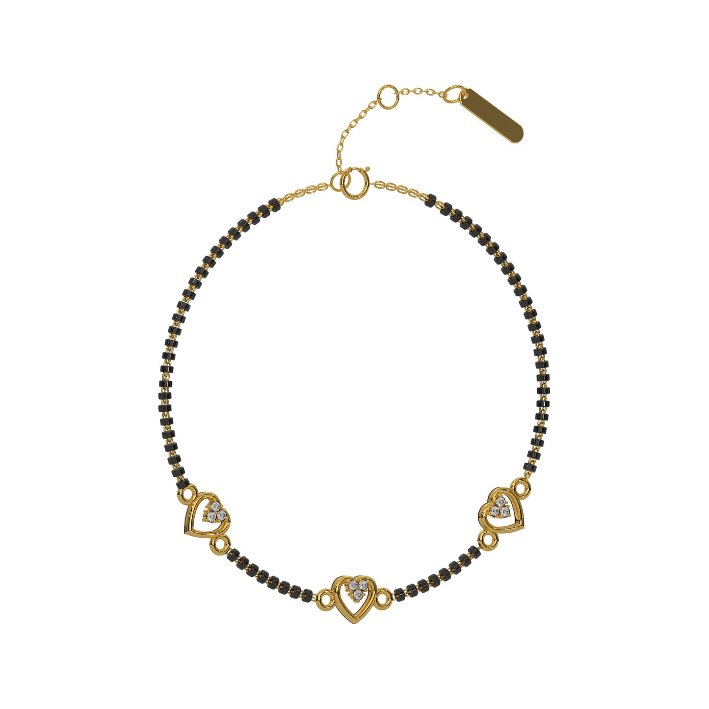 Dazzling Dusk Diamond Chain Bracelet 18K