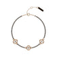 Glowing Gardenia Chain Bracelet 18K