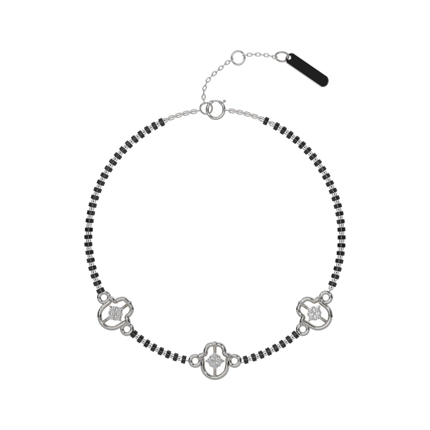 Glowing Gardenia Chain Bracelet 18K