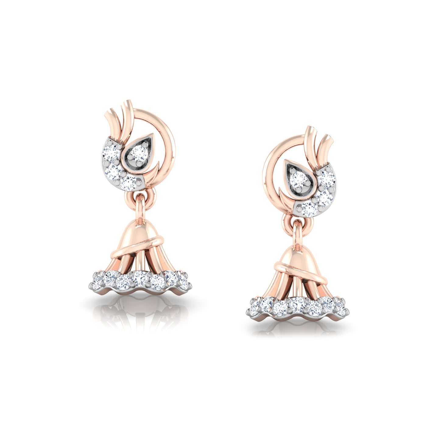 Prismatic Petunia Earrings