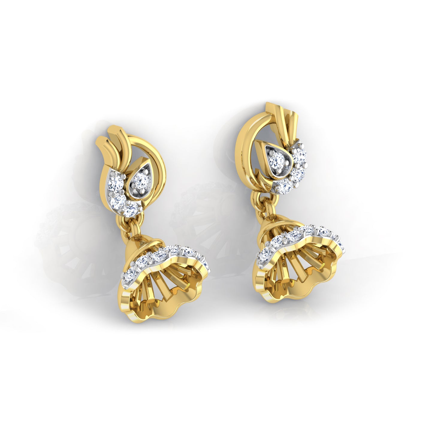 Prismatic Petunia Earrings