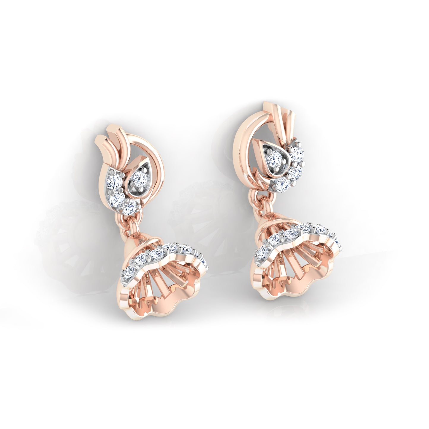 Prismatic Petunia Earrings