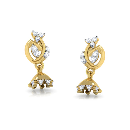 Ember Enchantment Earrings 18K