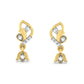 Gossamer Galaxy Earrings 18K