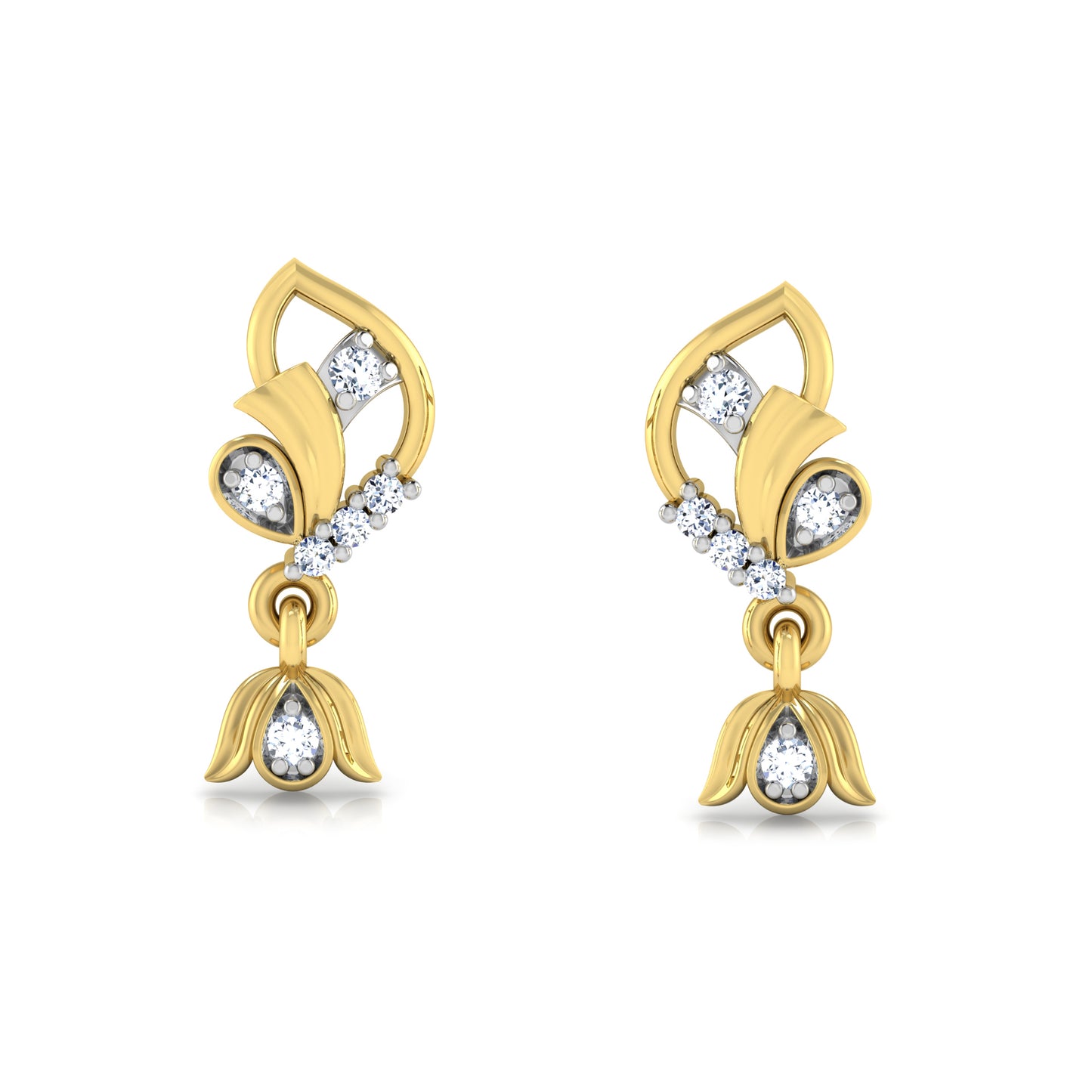 Gossamer Galaxy Earrings 18K