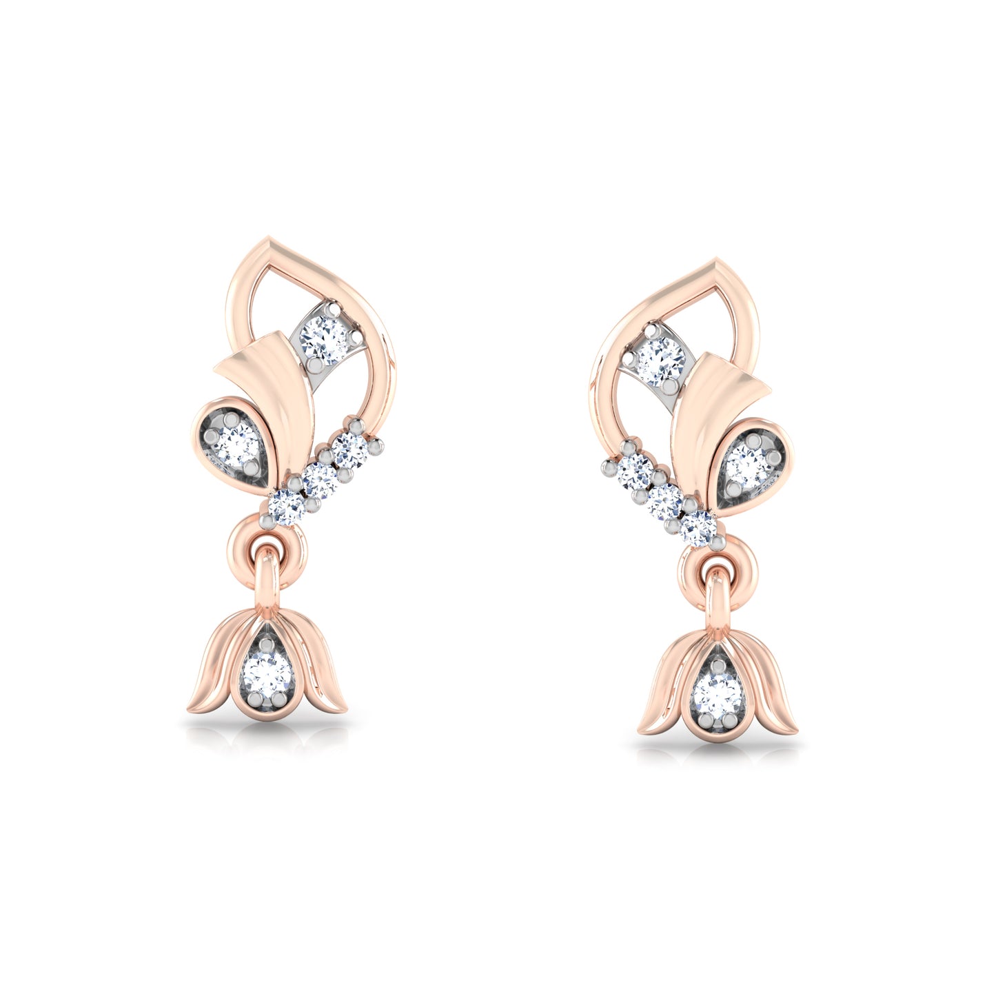 Gossamer Galaxy Earrings 18K