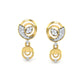 Serene Sapphire Whisper Earrings 18K