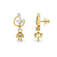 Sparkling Earrings 18K