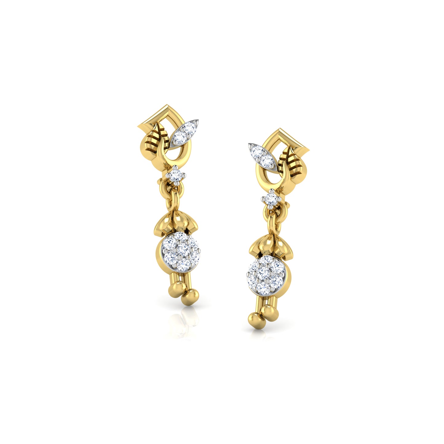Shimmering Earrings 18K