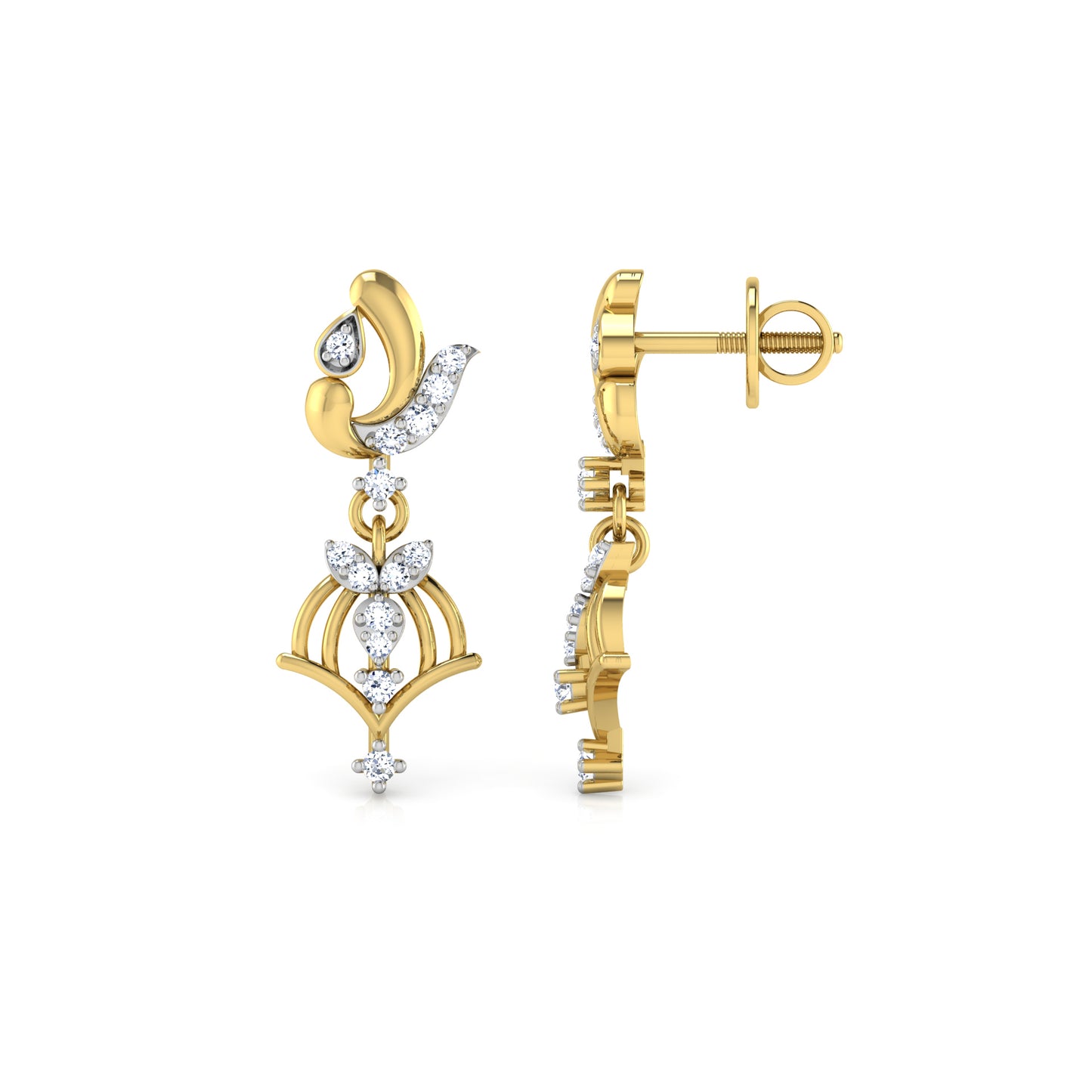 Celestial Charm Earrings 18K