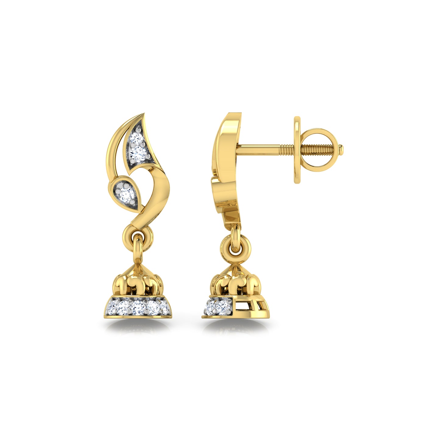 Prismatic Earrings 18K