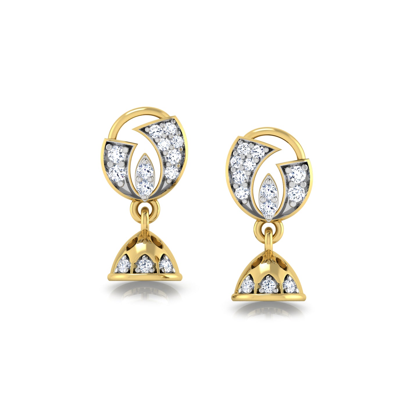 Blossoming Bloom Earrings 18K