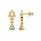 Orchid Earrings 18K