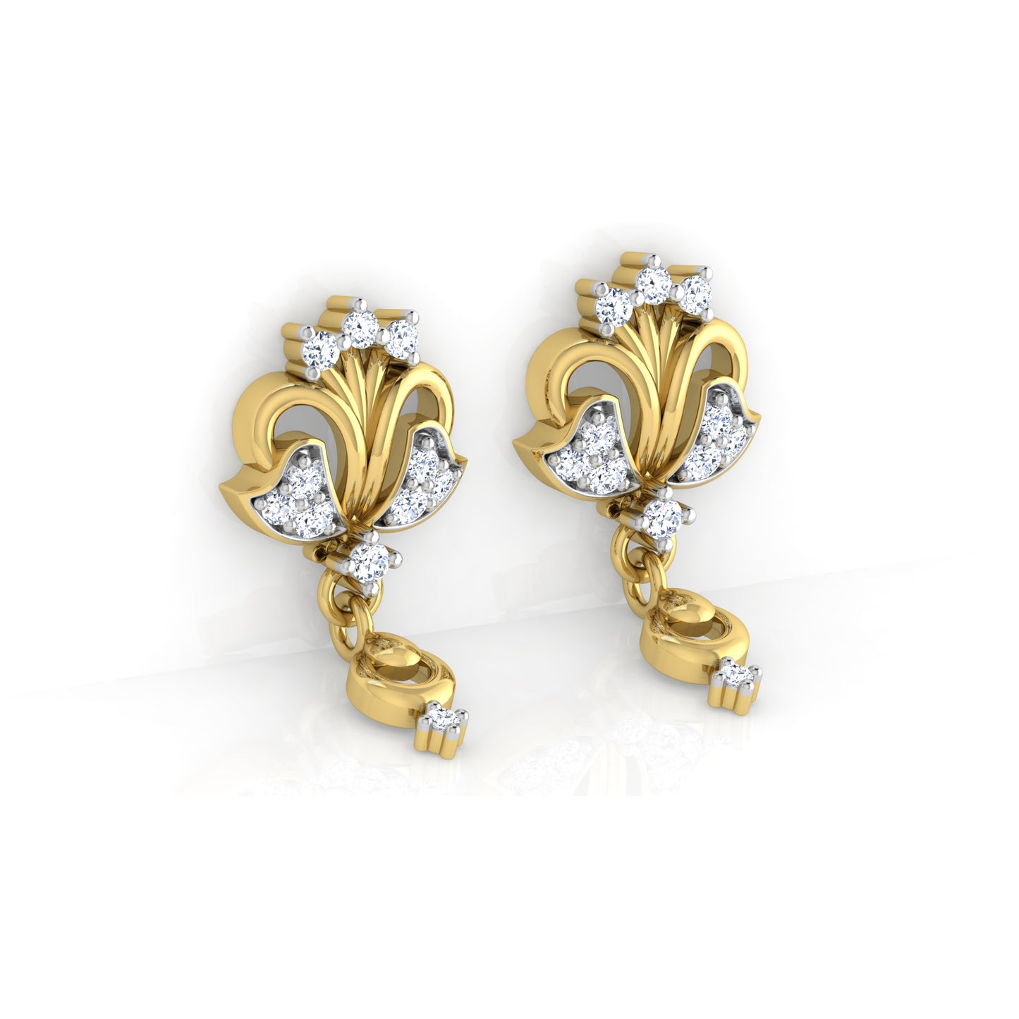 Lagoon Earrings 18K