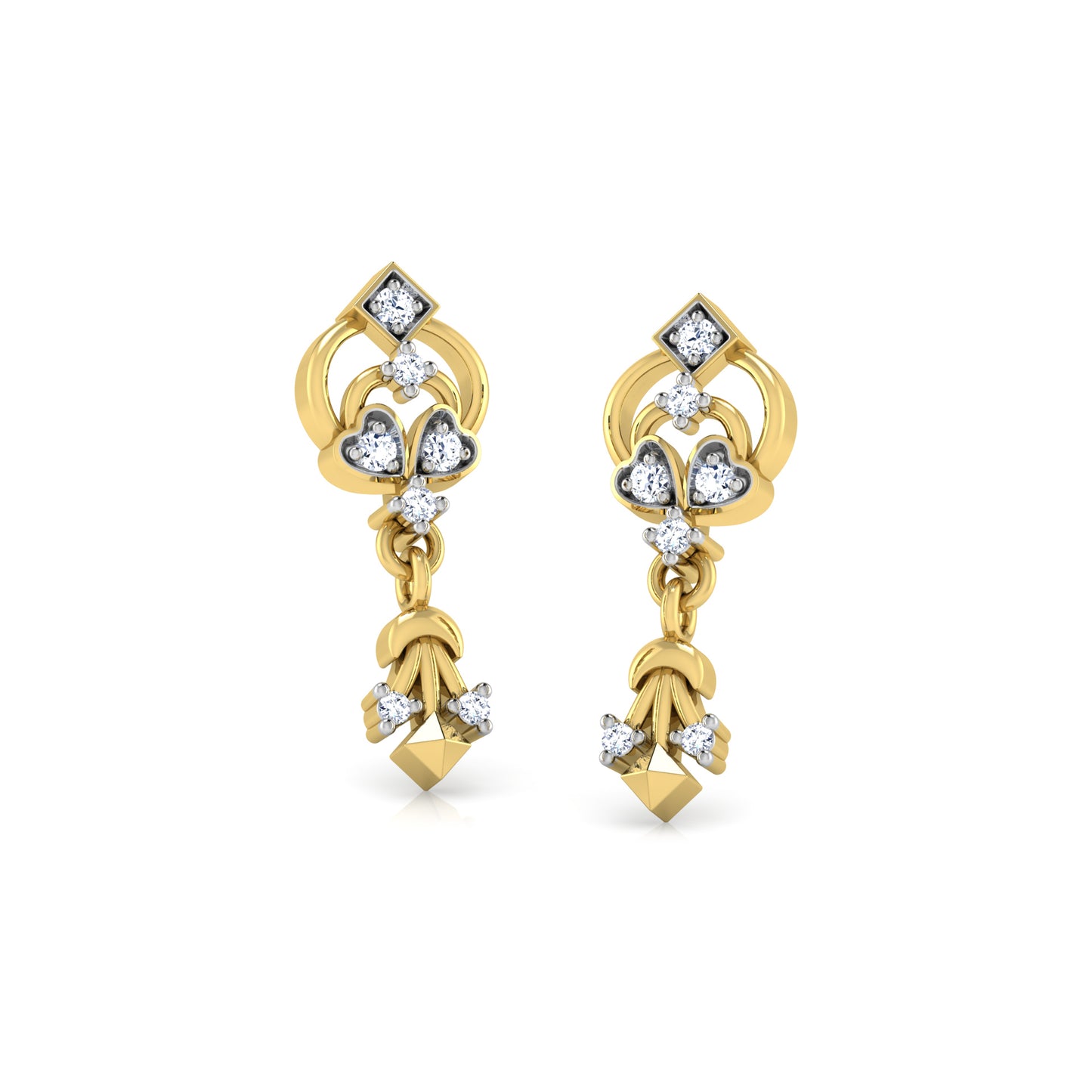 Lavender Earrings 18K