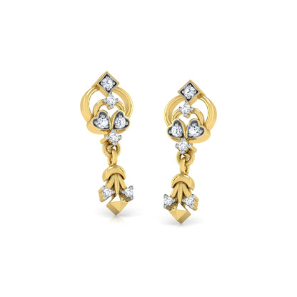 Lavender Earrings 18K