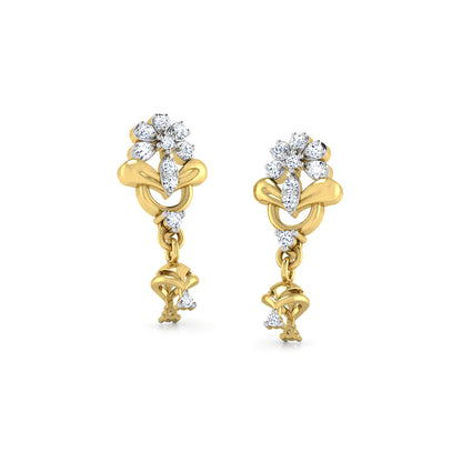 Summit Earrings 18K