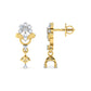Summit Earrings 18K