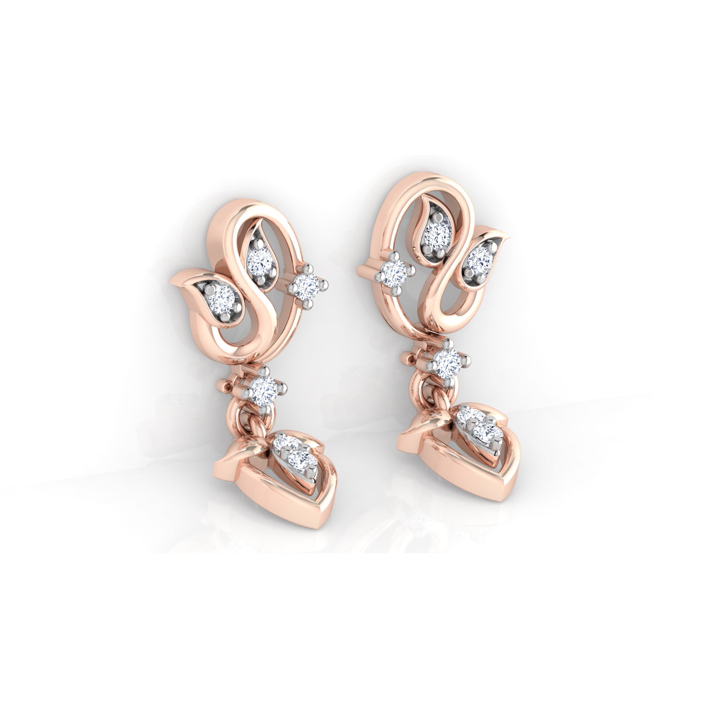 Blossoming Bouquet Earrings 18K