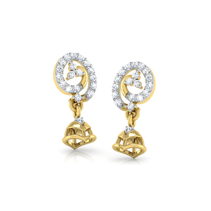 Prismatic Petal Earrings 18K