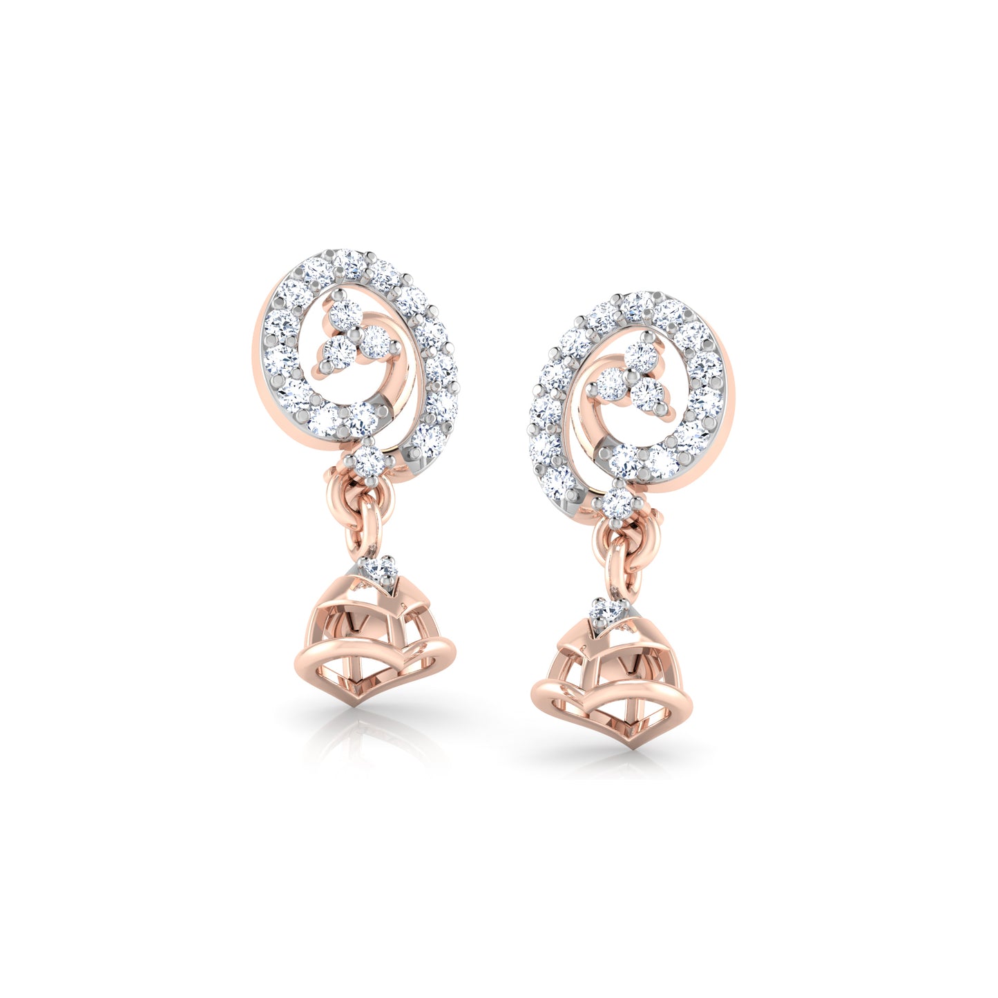 Prismatic Petal Earrings