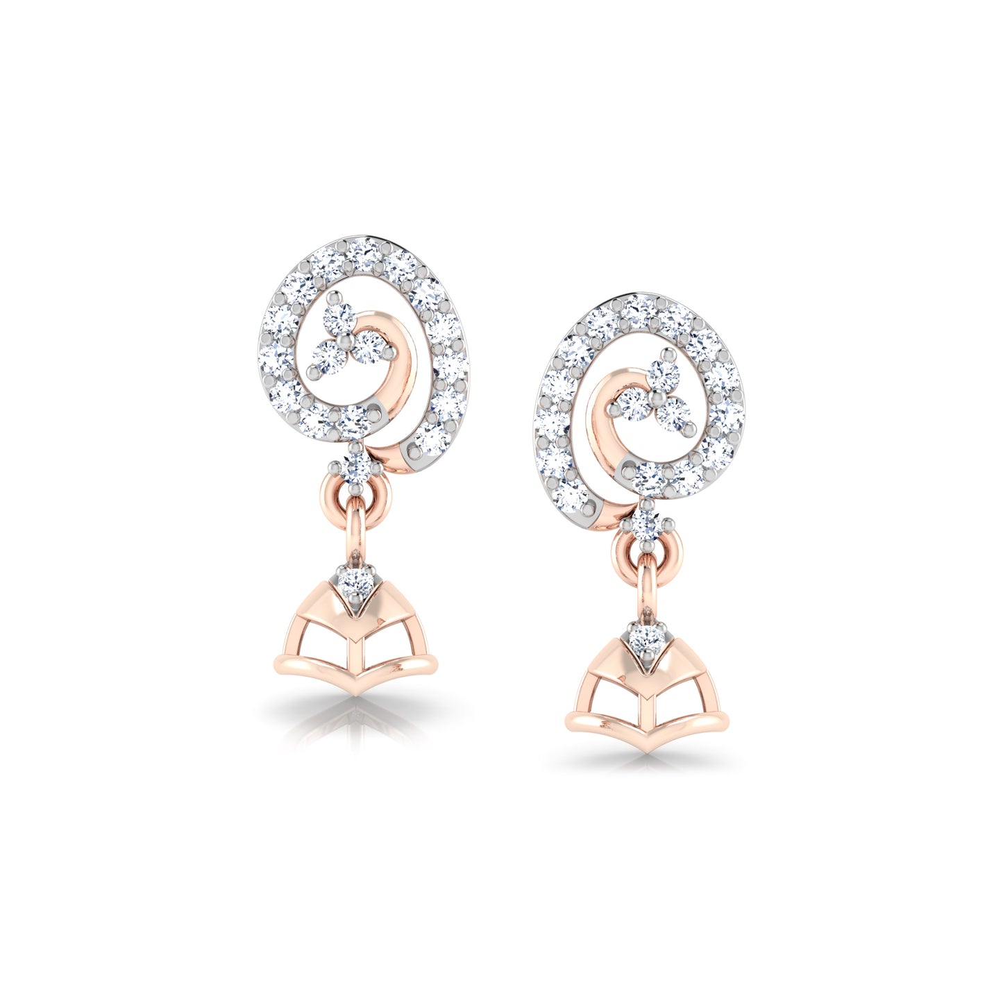 Prismatic Petal Earrings