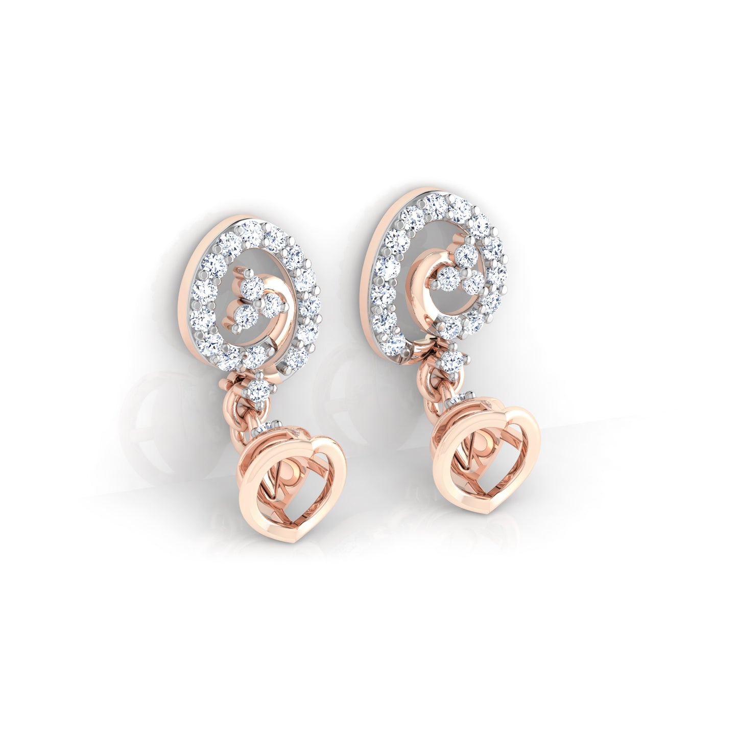 Prismatic Petal Earrings 18K